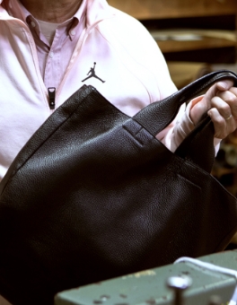 理想をかたちにする革づくり